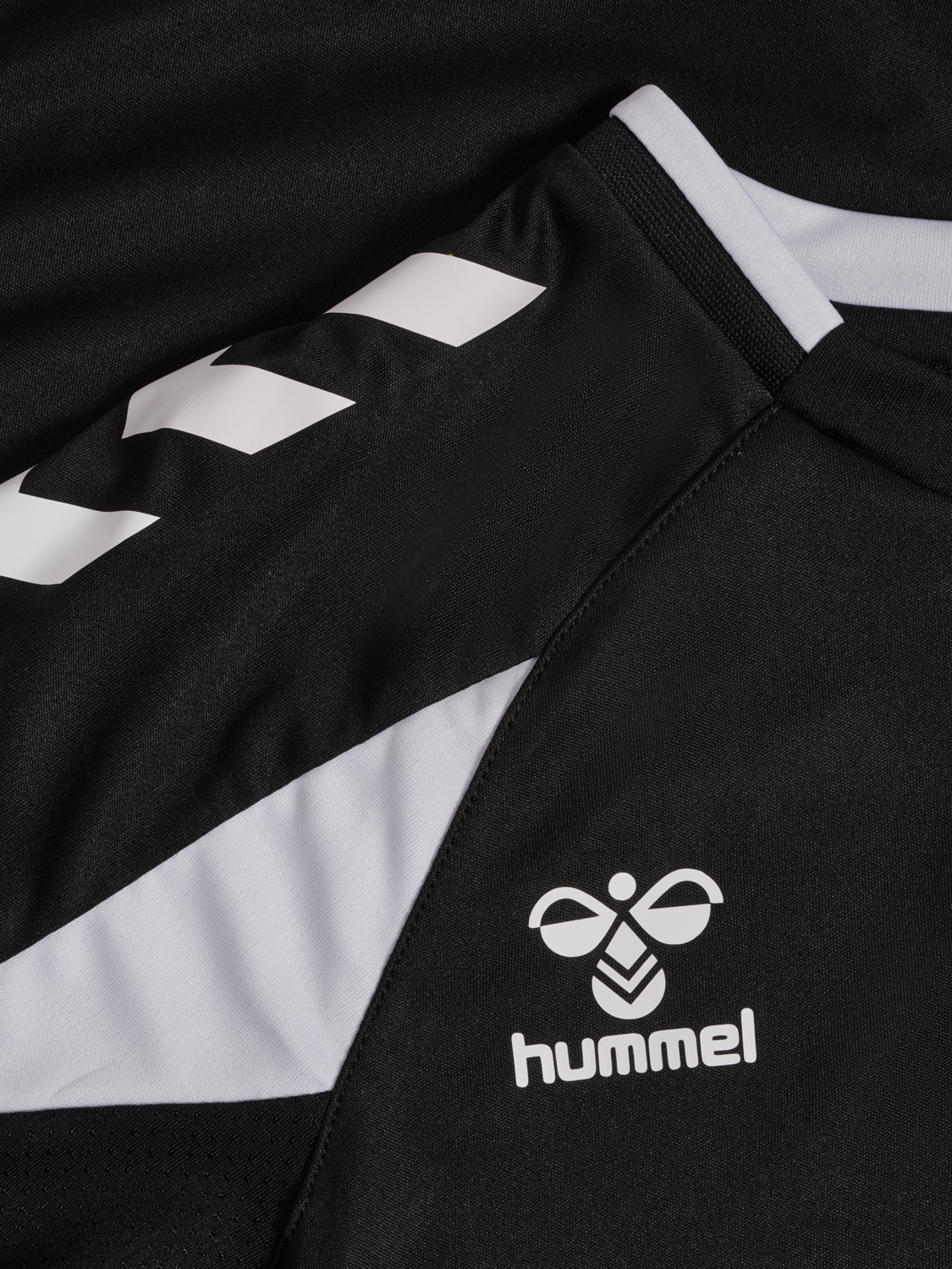 hmlCORE 2.0 JERSEY S/S KIDS, BLACK/WHITE, packshot