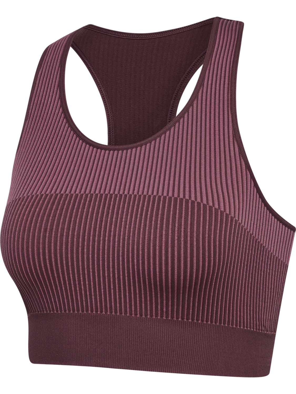 hmlYOGA SEAMLESS W CROP TOP, FUDGE, packshot