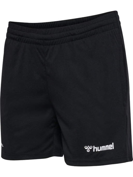 FFHB REFEREE POLY SHORTS WOMA, BLACK W/LOGO FFHB REFEREE POLY SHORTS WOMA, BLACK W/LOGO, packshot