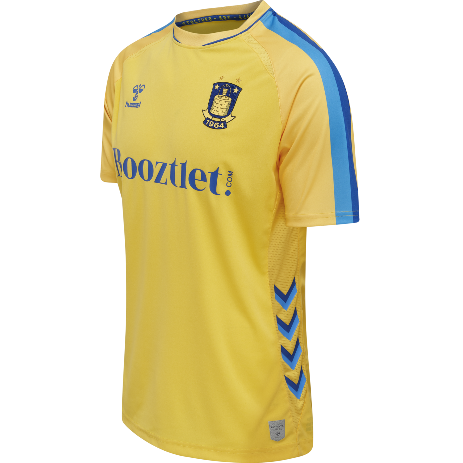 BR&Oslash;NDBY 21/22 HOME JERSEY S/S, 5102, packshot