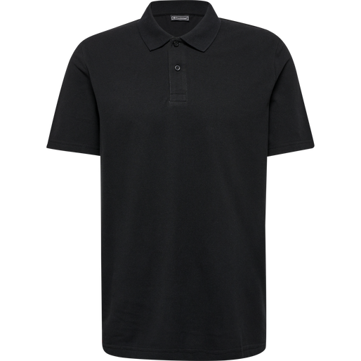 hmlRED STRETCH POLO, BLACK, packshot