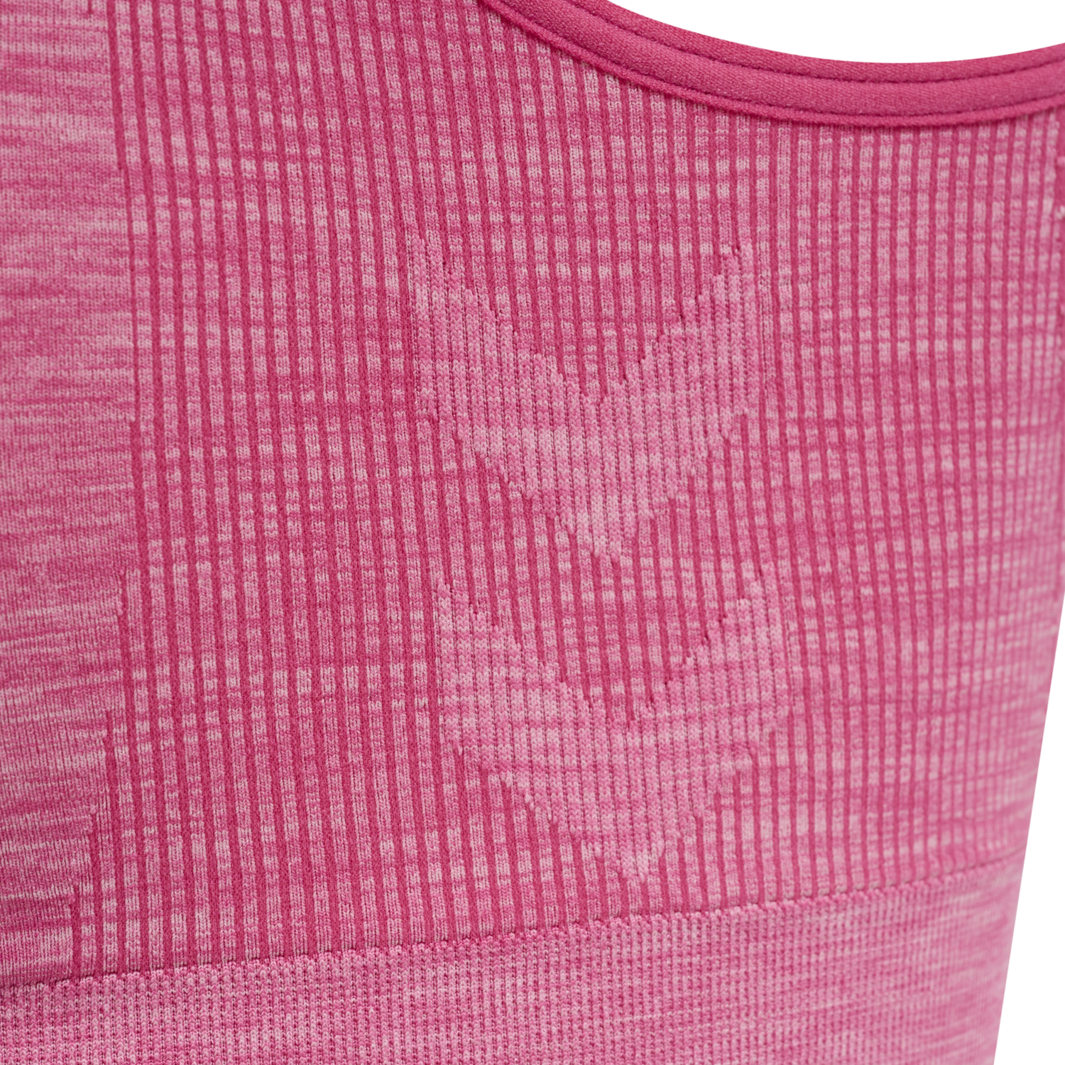 hmlMT UNA SEAMLESS SPORTS TOP, AZALEA PINK MELANGE, packshot