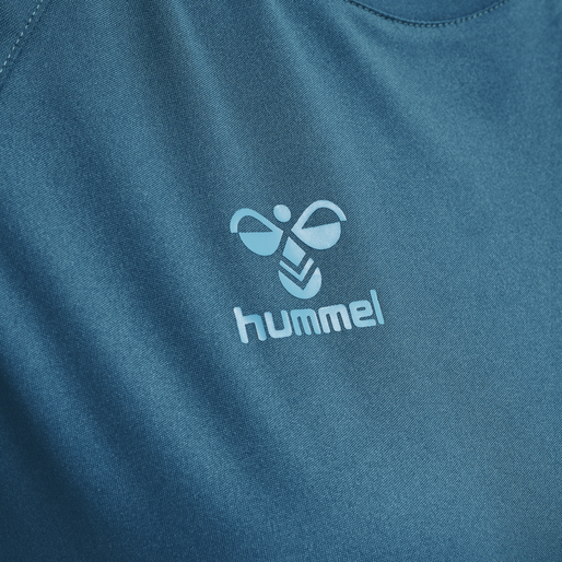 hmlCORE XK CORE POLY TEE  S/S WOMAN, BLUE CORAL hmlCORE XK CORE POLY TEE  S/S WOMAN, BLUE CORAL, packshot