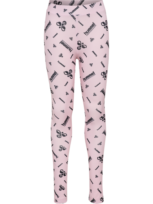 hmlJR GYM TIGHTS, BARELY PINK, packshot