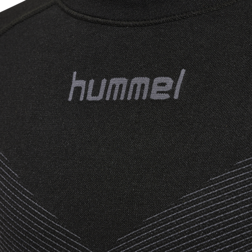 HUMMEL FIRST SEAMLESS KIDS JERSEY L/S , BLACK HUMMEL FIRST SEAMLESS KIDS JERSEY L/S , BLACK, packshot