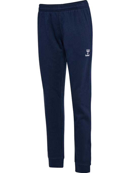 hmlMOVER COTTON CUFF PANTS WOMAN, MARINE, packshot