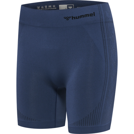 hmlSHAPING SEAMLESS MW SHORTS, INSIGNIA BLUE, packshot