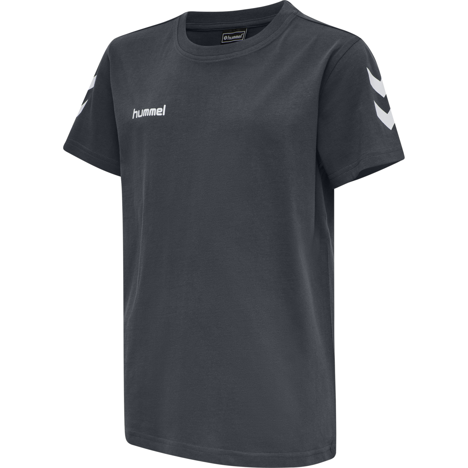 HMLGO KIDS COTTON T-SHIRT S/S, INDIA INK, packshot