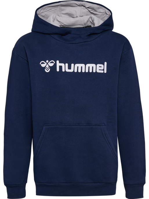 hmlMOVER COTTON HOODIE KIDS, MARINE hmlMOVER COTTON HOODIE KIDS, MARINE, packshot