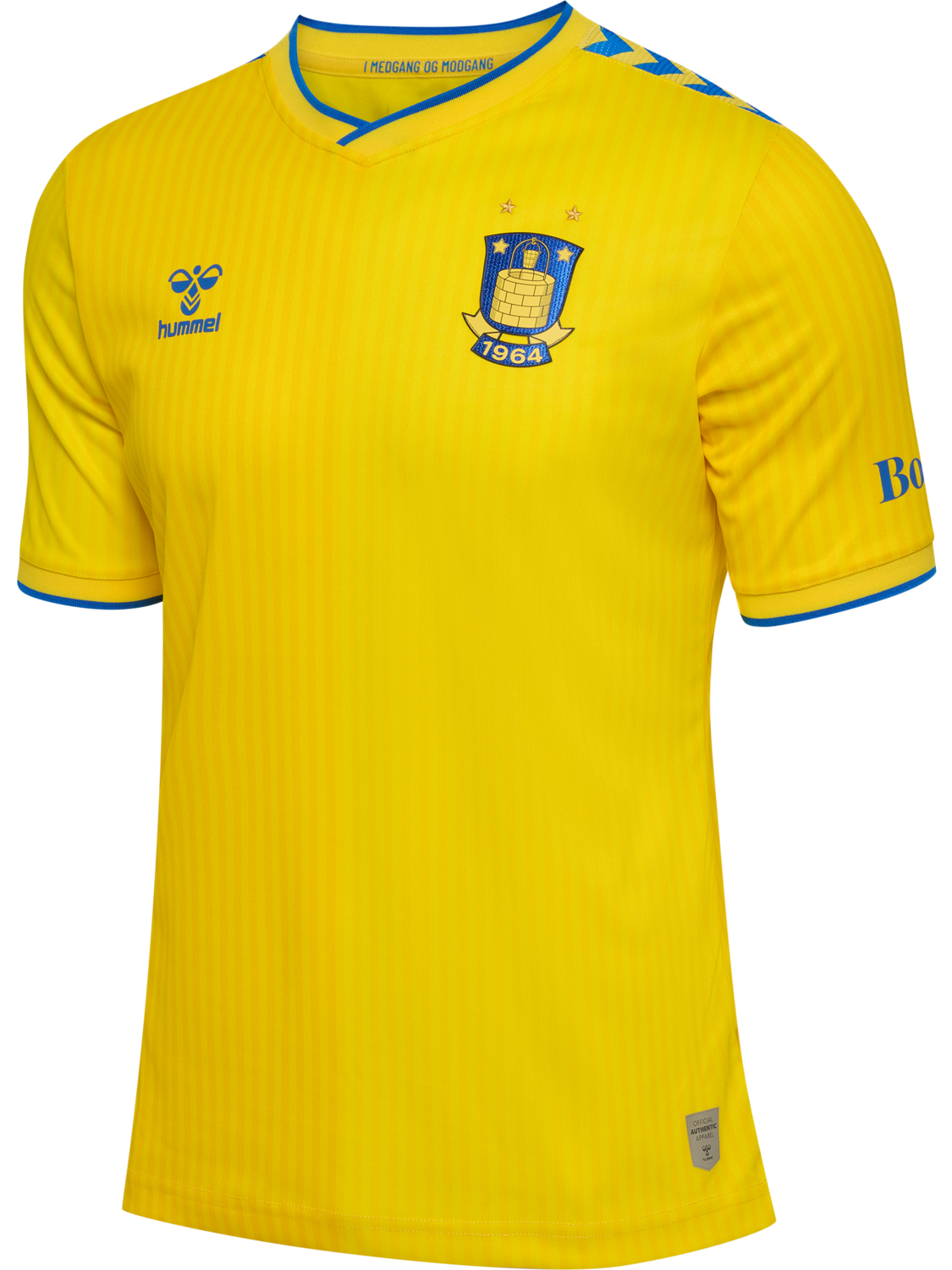 BIF 23/24 HOME JERSEY S/S, CYBER YELLOW, packshot