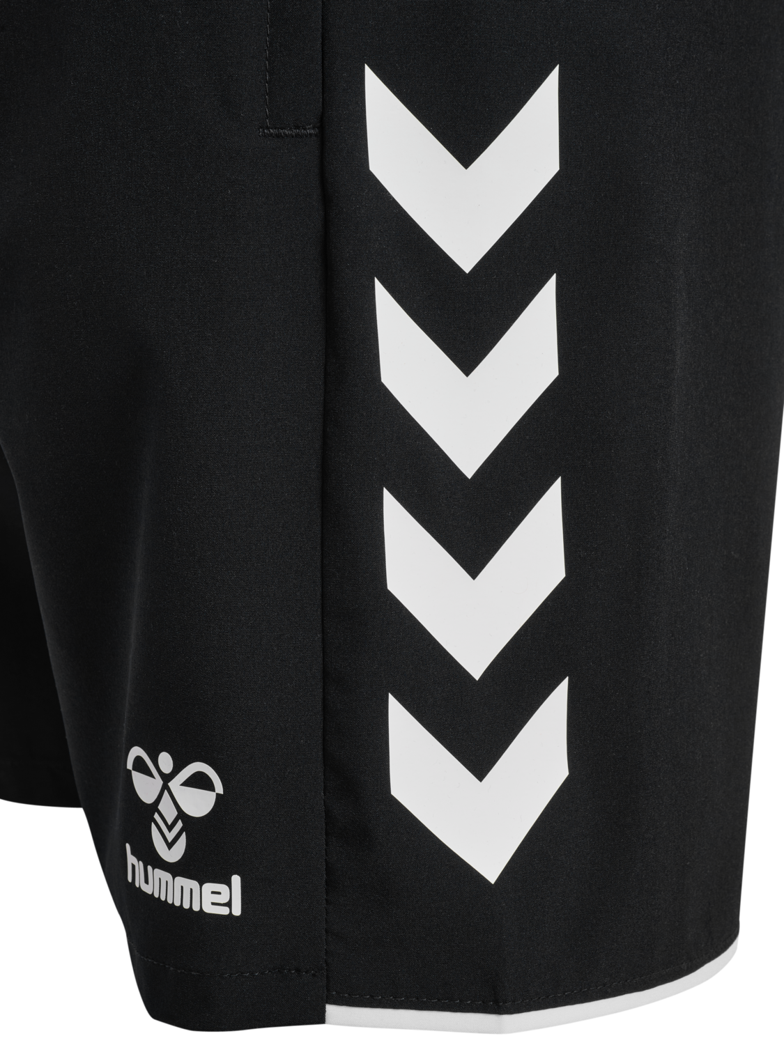 hmlCORE 2.0 WOVEN SHORTS, BLACK/WHITE, packshot