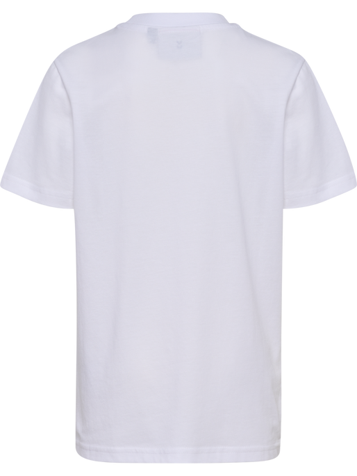 hmlJR BASE T-SHIRT S/S, WHITE, packshot