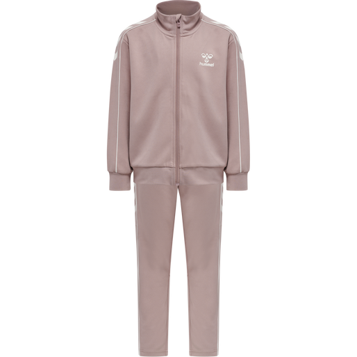 hmlTRACK TRACKSUIT, WOODROSE hmlTRACK TRACKSUIT, WOODROSE, packshot