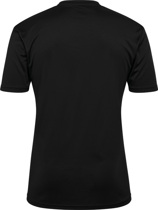 hmlLOGO JERSEY S/S, BLACK hmlLOGO JERSEY S/S, BLACK, packshot