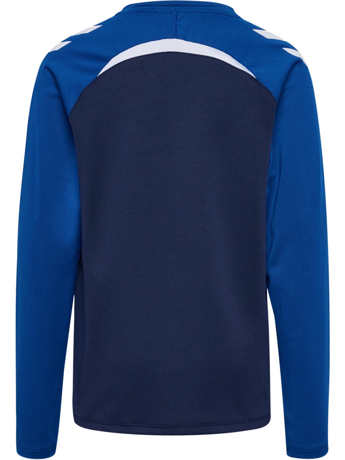 hmlLEAD 2.0 CREW SWEAT KIDS, MARINE/TRUE BLUE, packshot