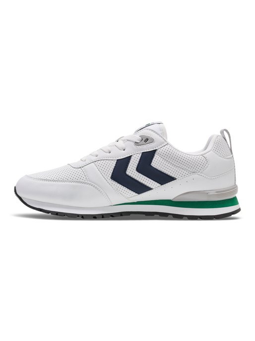 MONACO 86 PERFORATED, WHITE/NAVY/GREEN MONACO 86 PERFORATED, WHITE/NAVY/GREEN, packshot