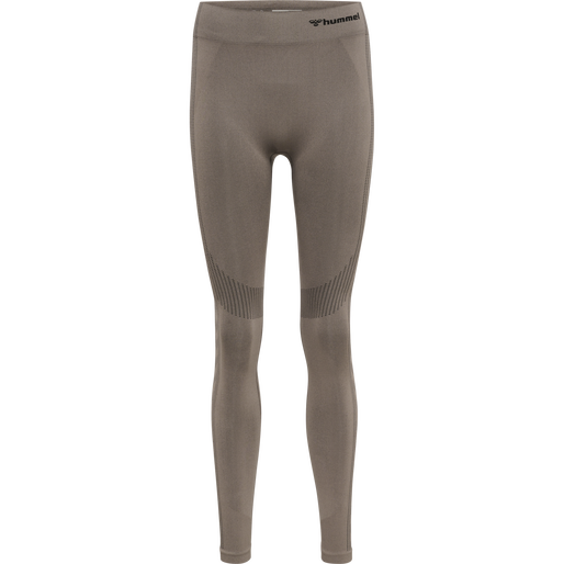 hmlMT SHAPING SEAMLESS MW TIGHTS, DRIFTWOOD hmlMT SHAPING SEAMLESS MW TIGHTS, DRIFTWOOD, packshot