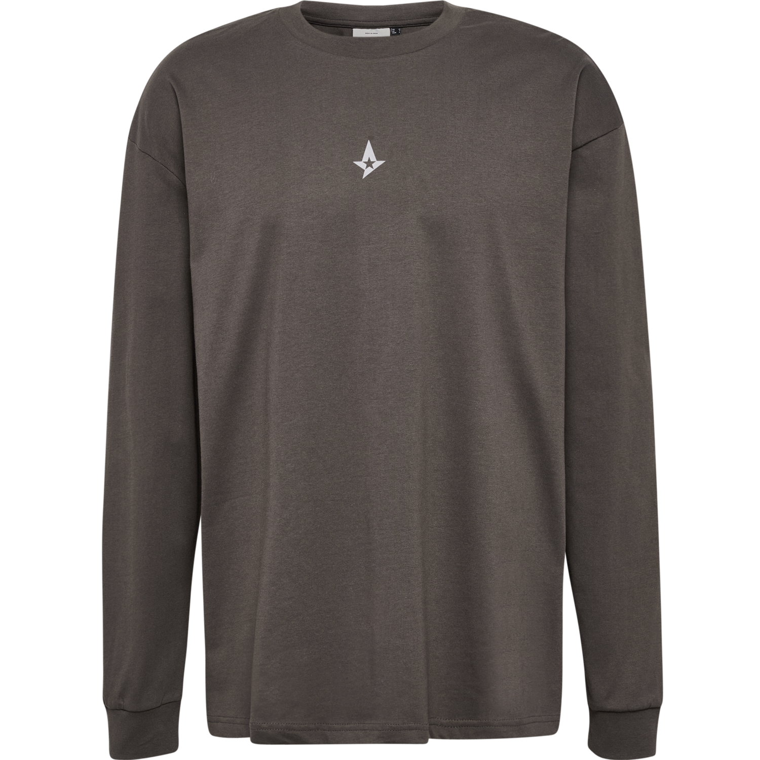 ASTRALIS 24 FAN 2016 LOOSE TEE LS, RAVEN, packshot