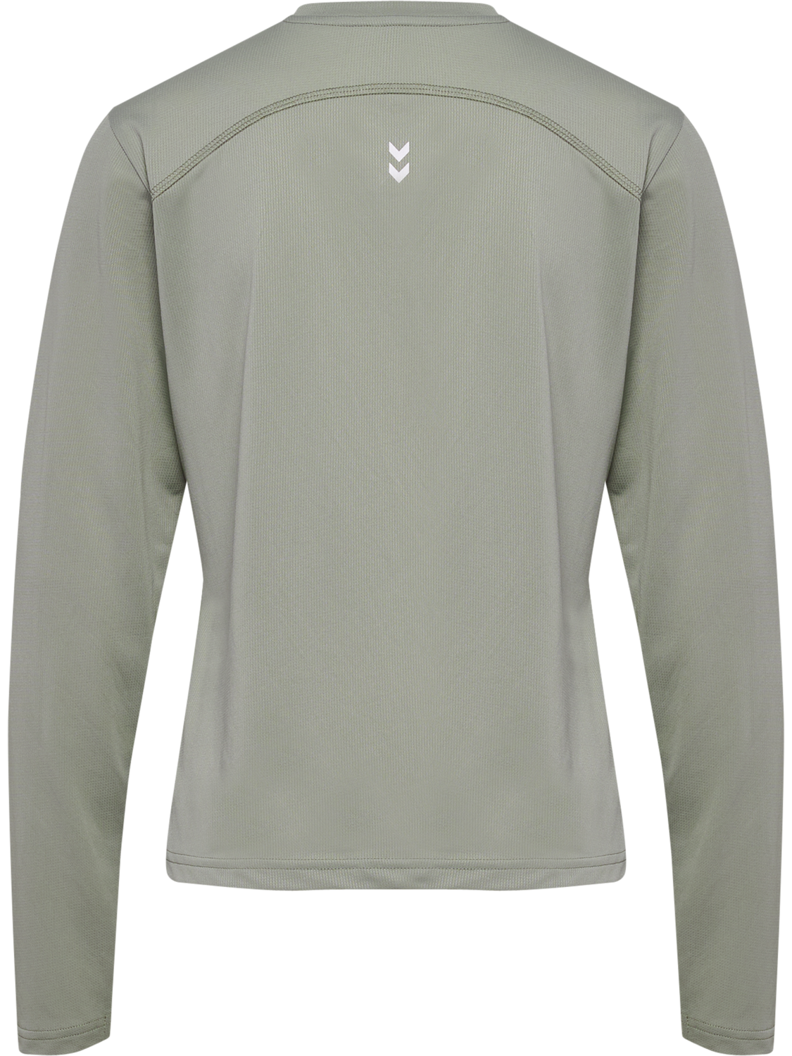 hmlPULSE WORKOUT W T-SHIRT L/S, SEAGRASS, packshot