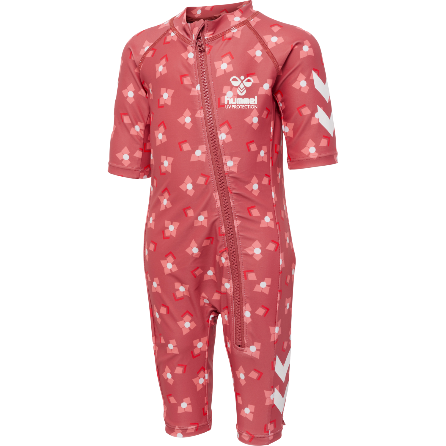 hmlCALA SWIM SUIT, DUSTY CEDAR, packshot