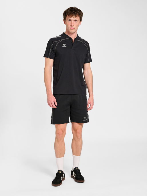 hmlMOVE 2.0 POLO, BLACK, model