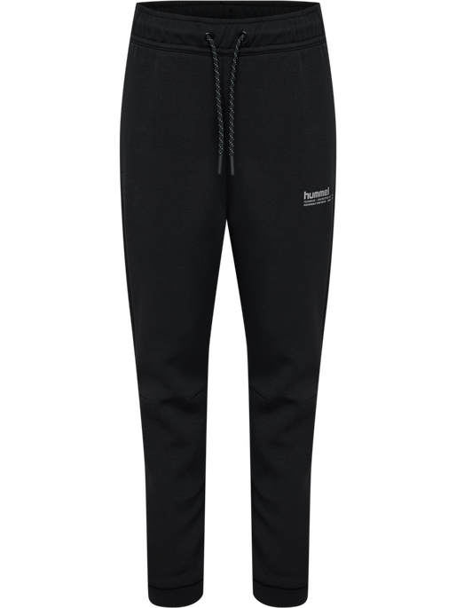 hmlJR TECH FLEECE PANTS, BLACK hmlJR TECH FLEECE PANTS, BLACK, packshot