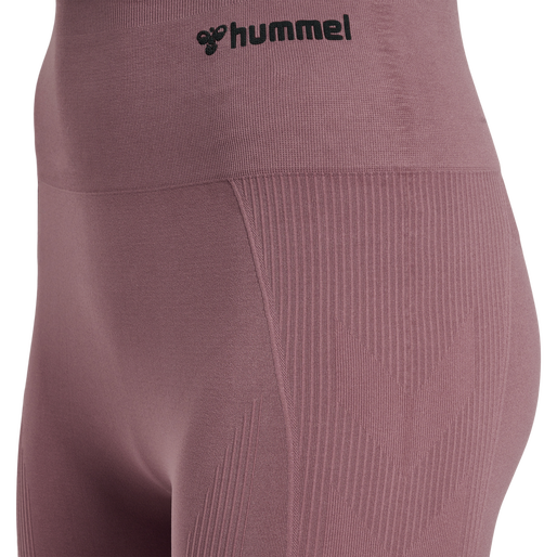 hmlTIF SEAMLESS HIGH WAIST TIGHTS, ROSE TAUPE, packshot