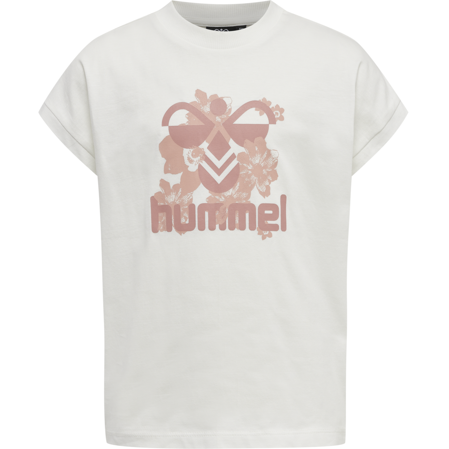 hmlBIRDIE T-SHIRT S/S, MARSHMALLOW, packshot