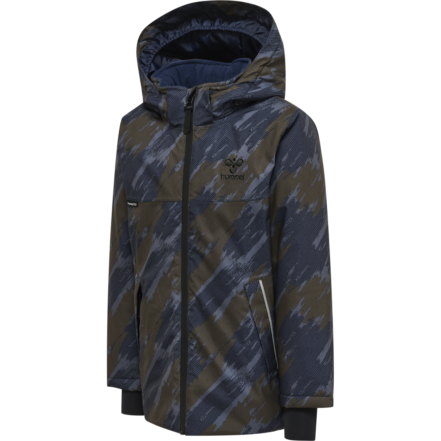 hmlLOGAN TEX JACKET, DARK OLIVE, packshot