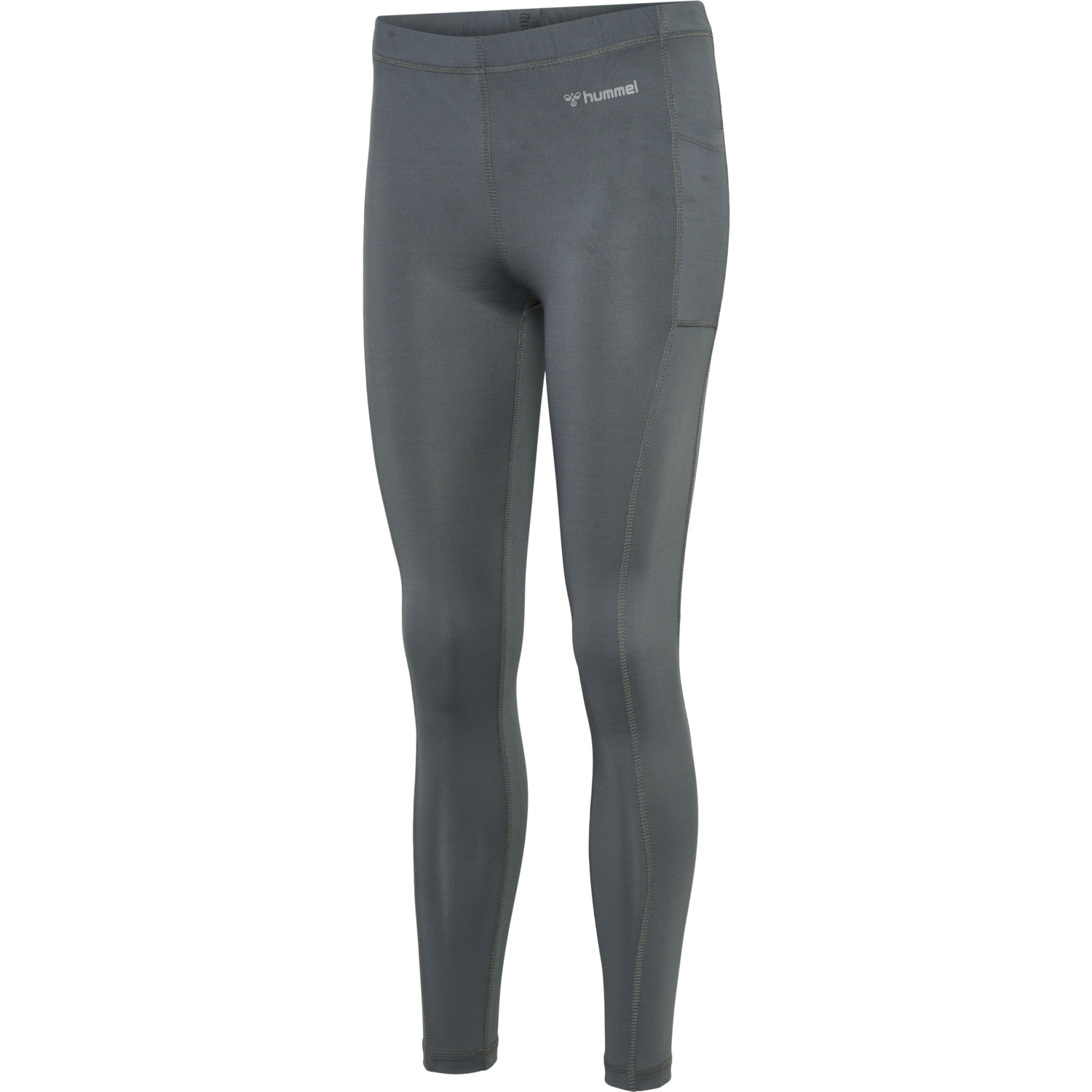 hmlMT MABLEY MID WAIST TIGHTS, QUIET SHADE, packshot