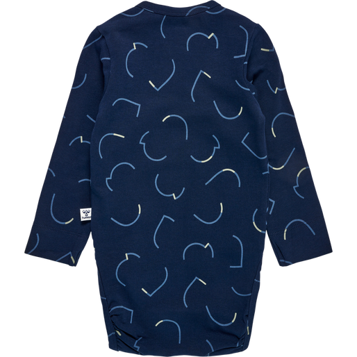 hmlOBI BODY L/S, BLACK IRIS, packshot