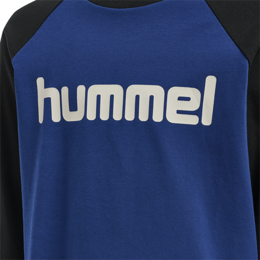 hmlBOYS T-SHIRT L/S, SODALITE BLUE, packshot