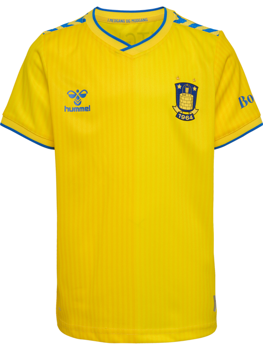 BIF 23/24 HOME JERSEY S/S KIDS, CYBER YELLOW, packshot