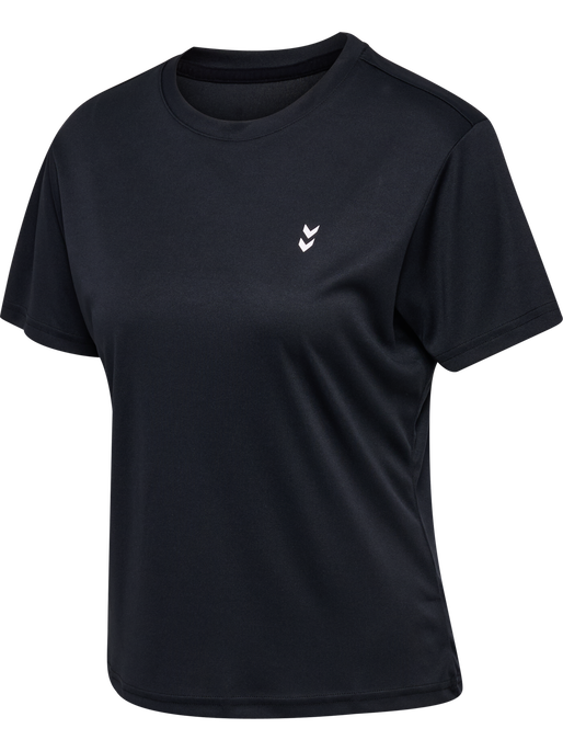 hmlPULSE TRAINING W T-SHIRT S/S, BLACK hmlPULSE TRAINING W T-SHIRT S/S, BLACK, packshot
