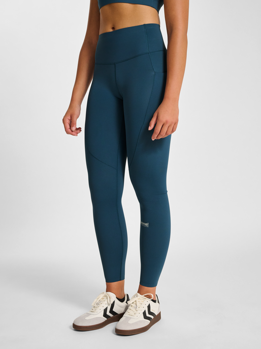 hmlHIIT INTENSITY HIGH WAIST TIGHTS, STARGAZER, model