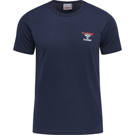 hmlIC DAYTON T-SHIRT, PEACOAT hmlIC DAYTON T-SHIRT, PEACOAT, packshot