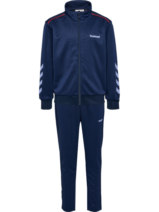 hmlJR TRACKSUIT, DRESS BLUES, packshot