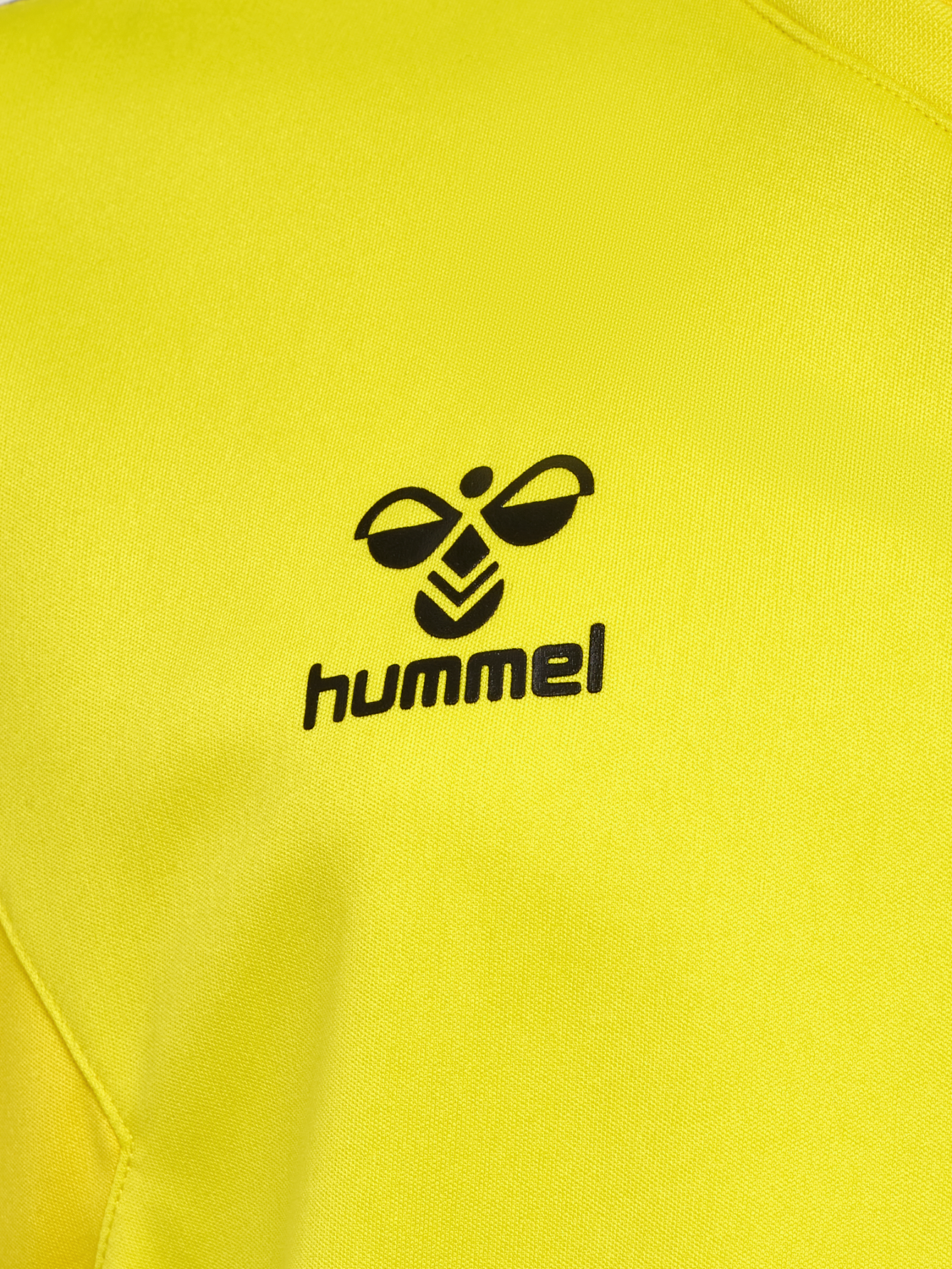 hmlAUTHENTIC PL JERSEY S/S KIDS, BLAZING YELLOW, packshot