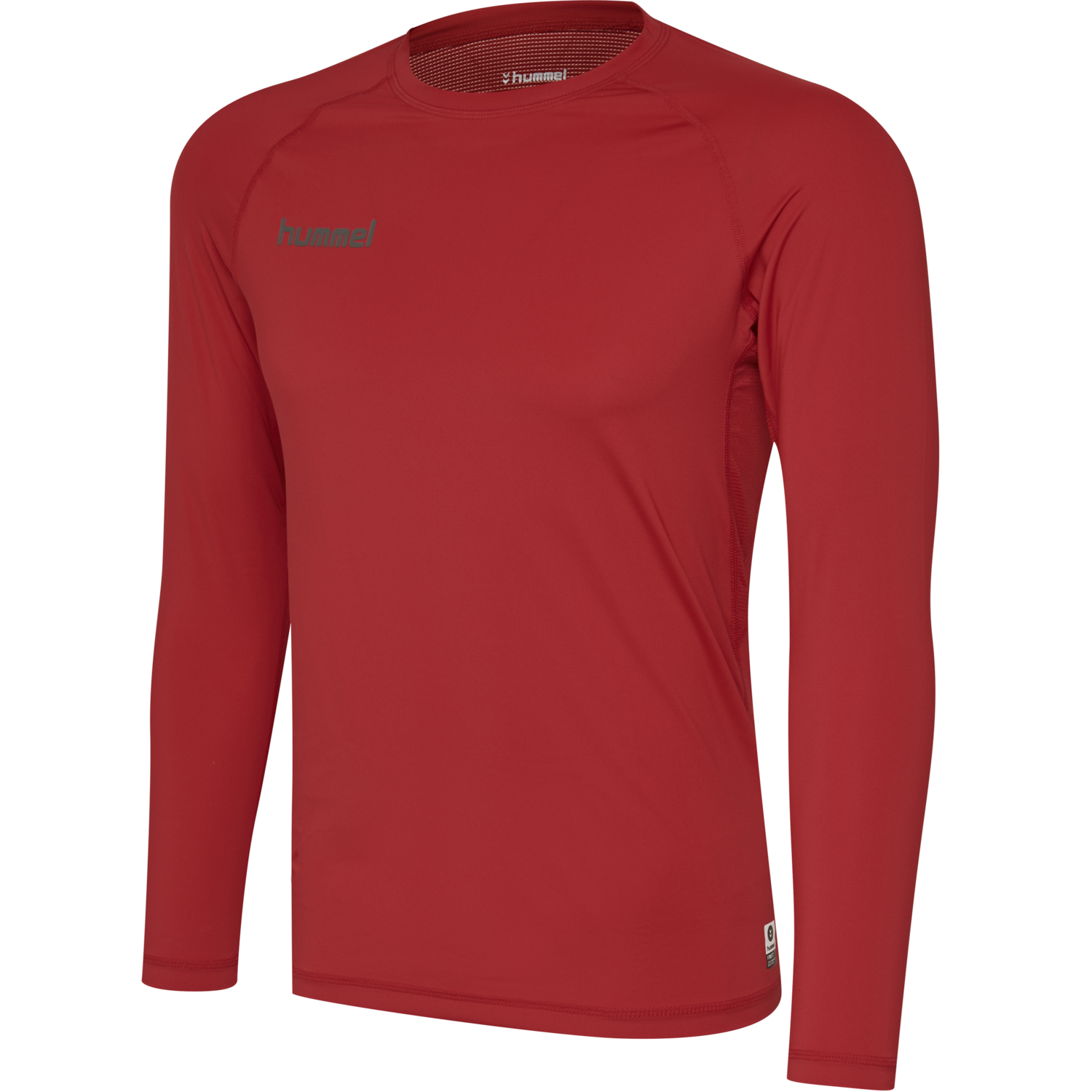 HML FIRST PERFORMANCE JERSEY L/S, TRUE RED, packshot