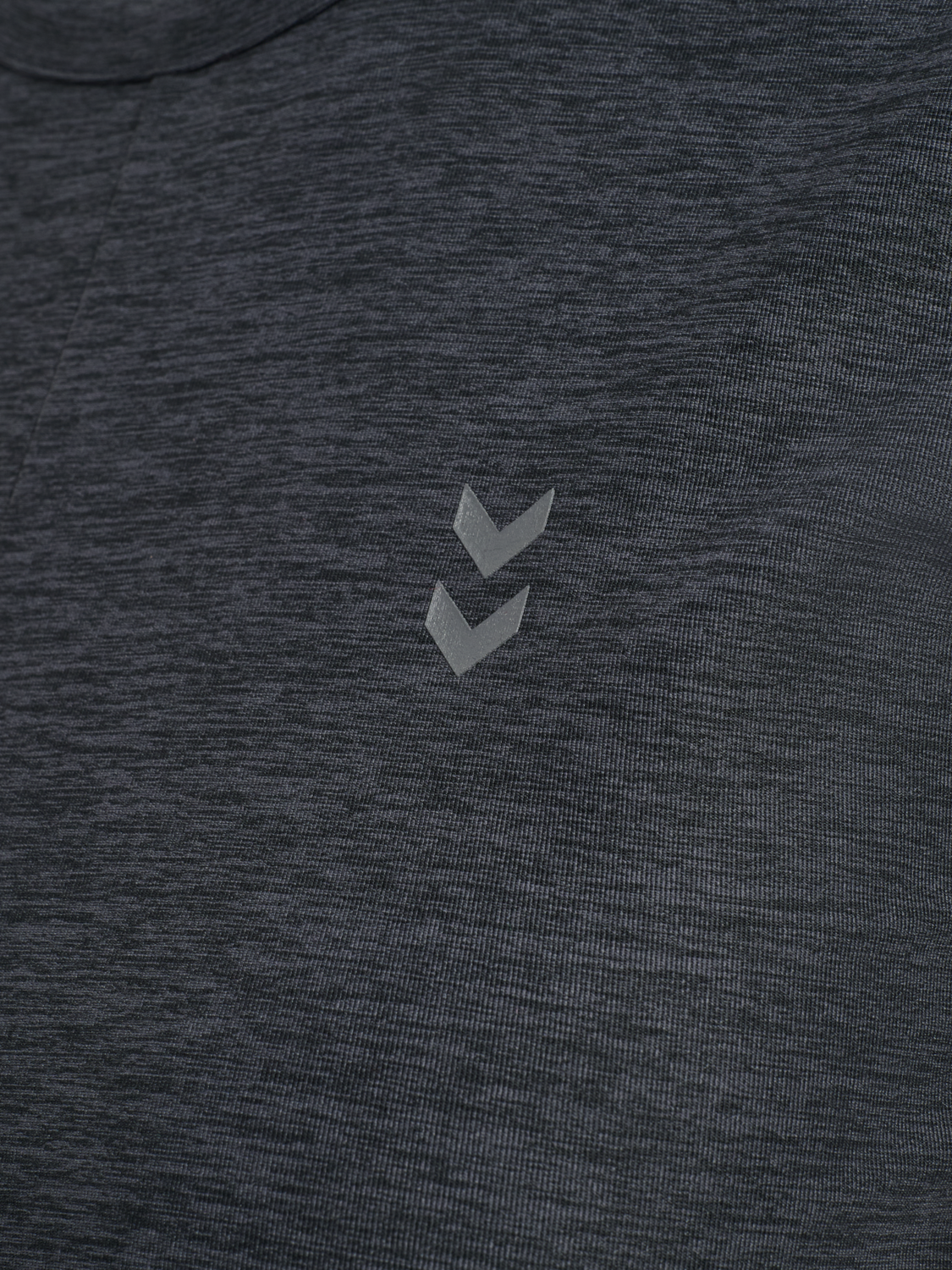 hmlYOGA WRAP W T-SHIRT S/S, EBONY, packshot