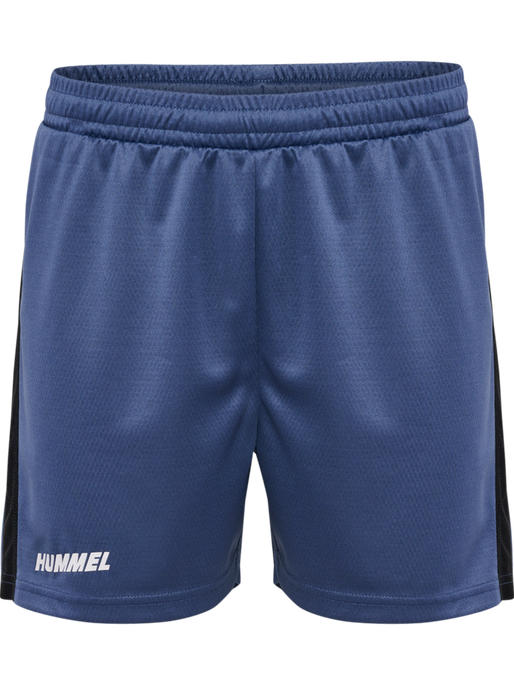 hmlMULTI PL SHORTS WOMAN, BLUE INDIGO hmlMULTI PL SHORTS WOMAN, BLUE INDIGO, packshot