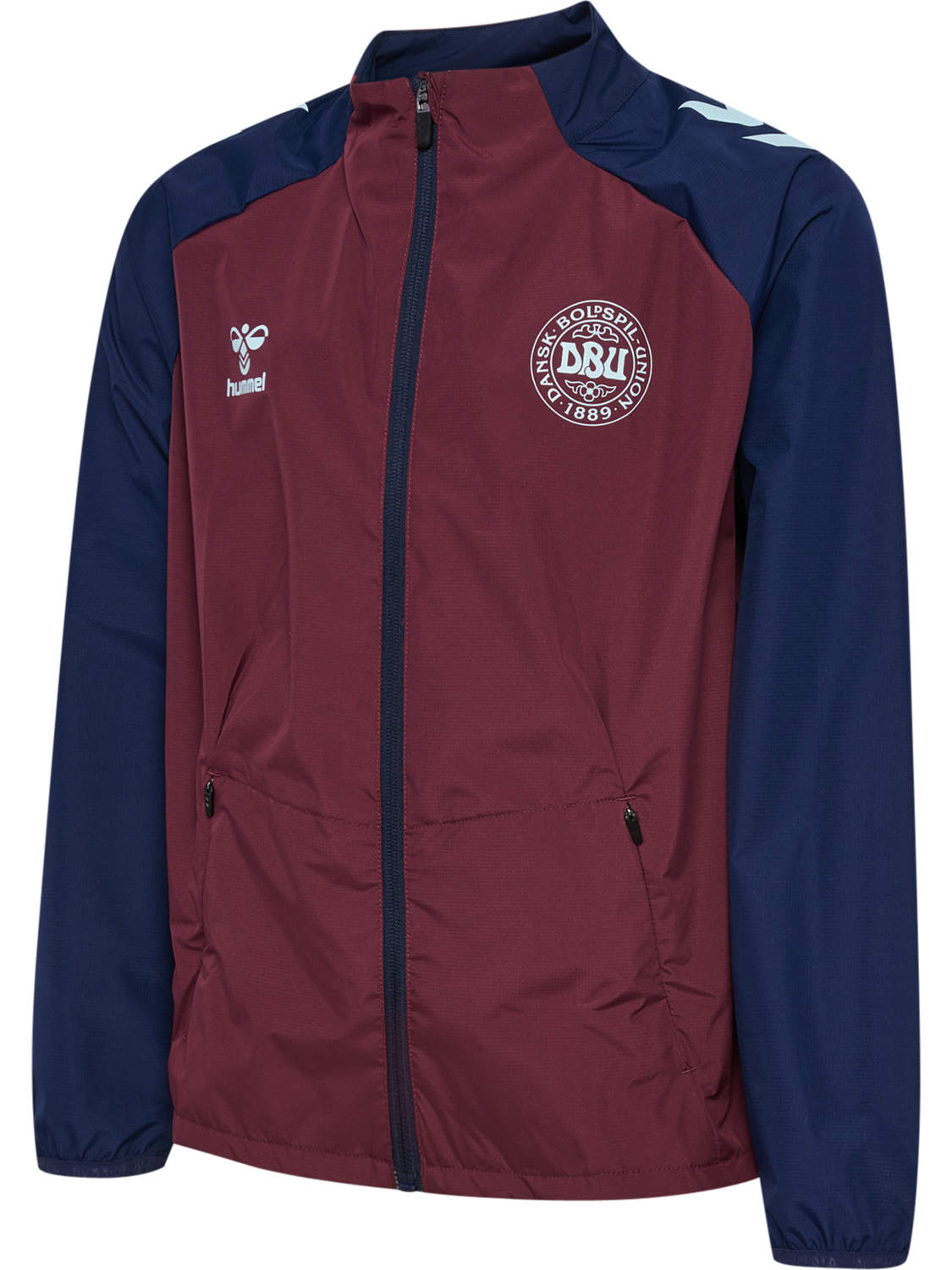 DBU 26 PRO TR JACKET KIDS, WINDSOR WINE/PEACOAT, packshot
