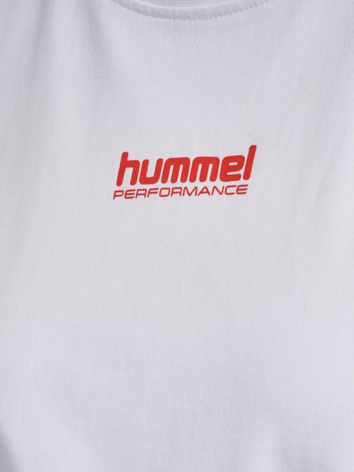 hmlFAST LOOSE T-SHIRT S/S, WHITE hmlFAST LOOSE T-SHIRT S/S, WHITE, packshot