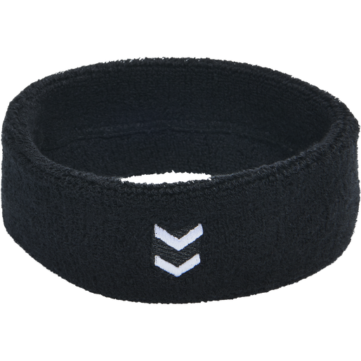 HUMMEL CHEVRON HEADBAND, BLACK, packshot