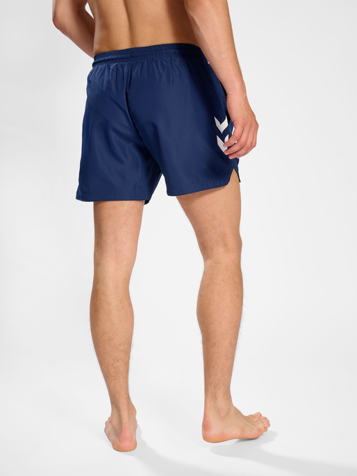 hmlLGC NED SWIM SHORTS, PEACOAT, model