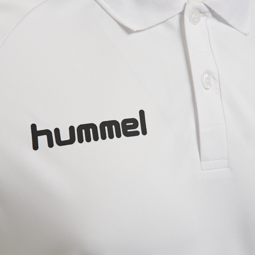 hmlPROMO POLO, WHITE, packshot