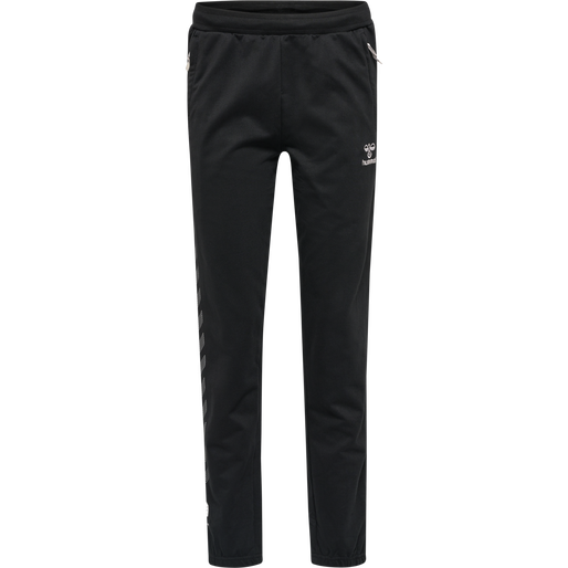 hmlMOVE GRID COTTON PANTS WOMAN, BLACK, packshot