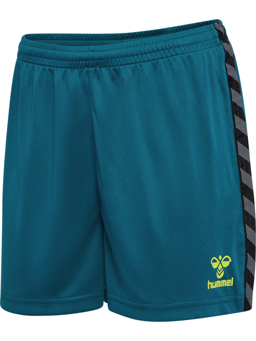 hmlAUTHENTIC PL SHORTS WOMAN, BLUE CORAL, packshot