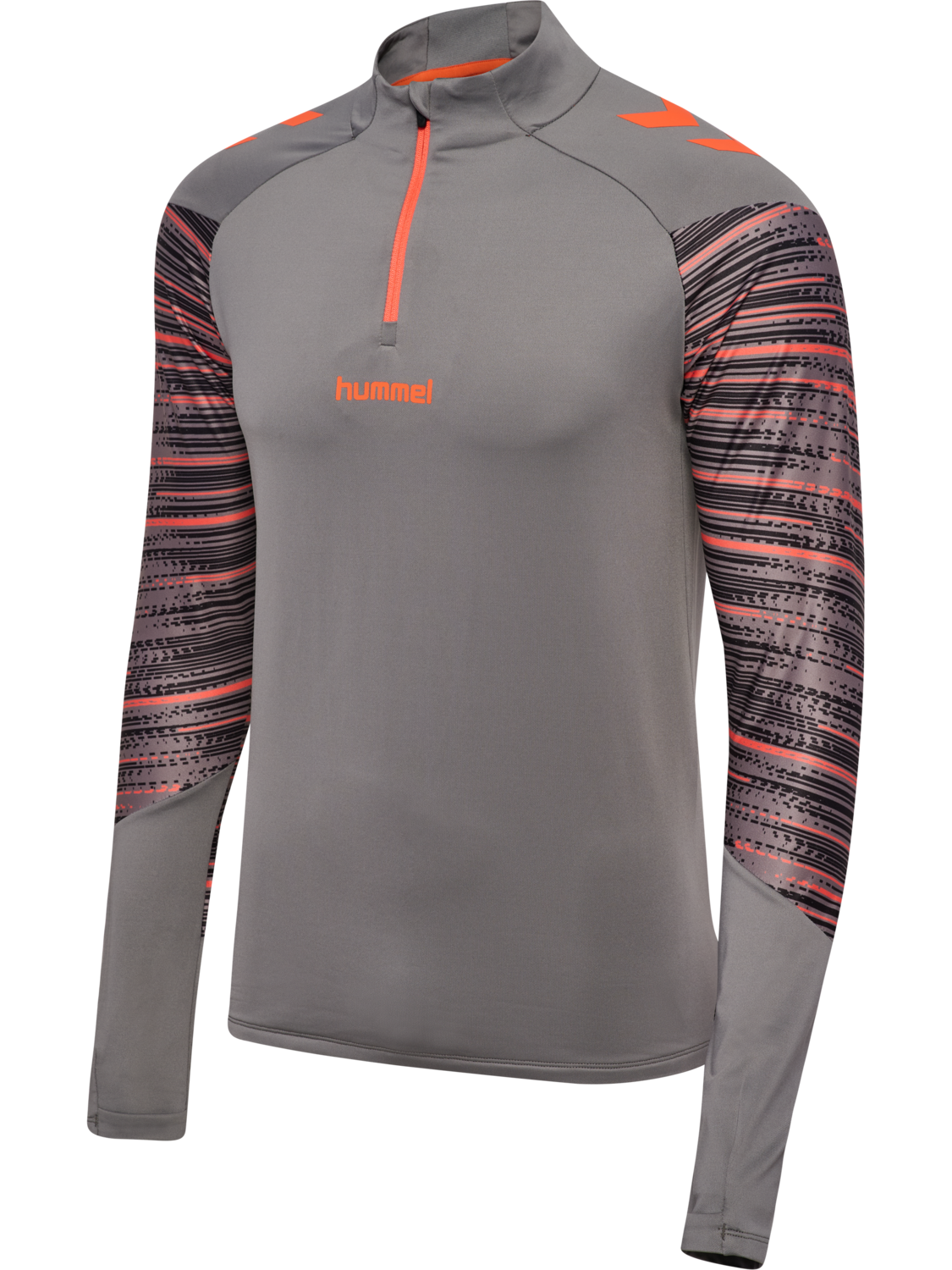 hmlBLAZE PRO TRAINING HALF ZIP, STEEL GRAY, packshot