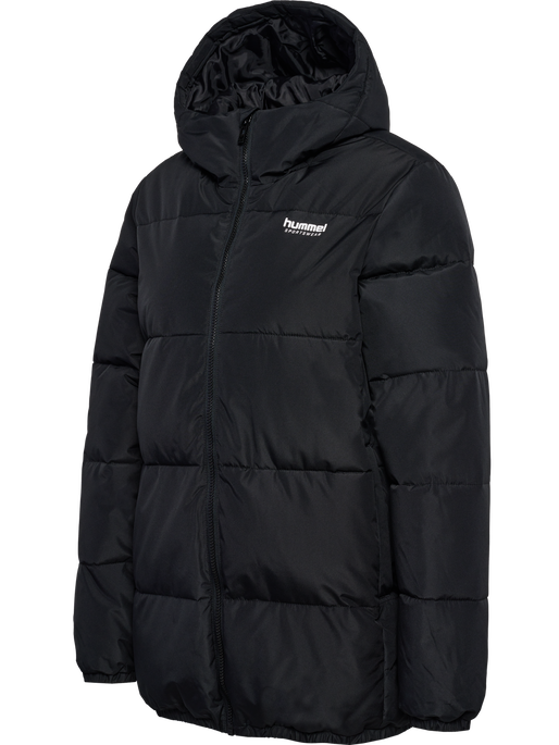 hmlLGC NICOLA PUFF JACKET, BLACK, packshot